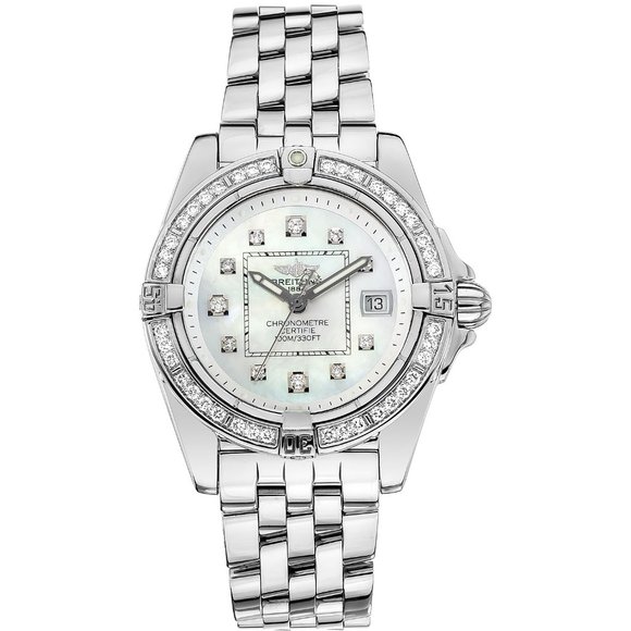 BREITLING COCKPIT Diamond Ladies Watch - Picture 12 of 15